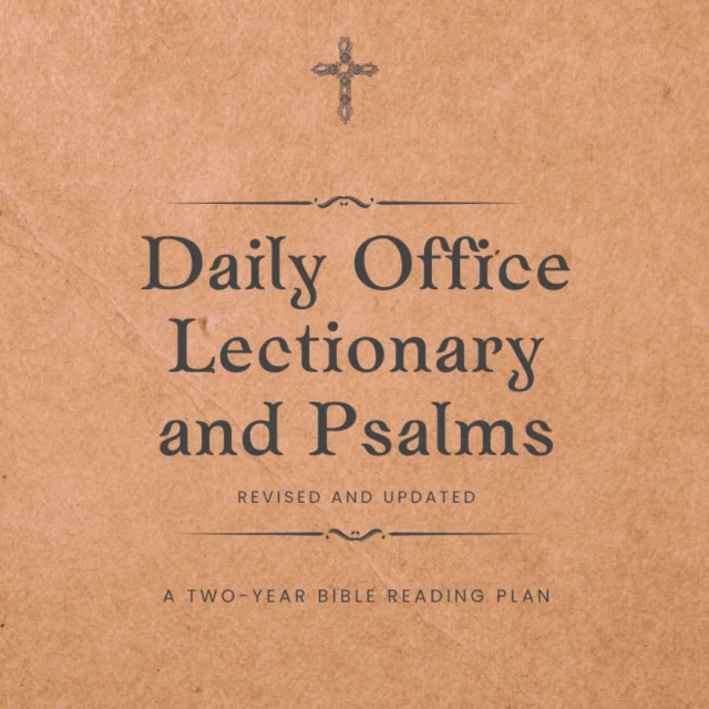 The cover of Daily Office Lectionary and Psalms, Revised and Updated — a two-year Bible reading plan